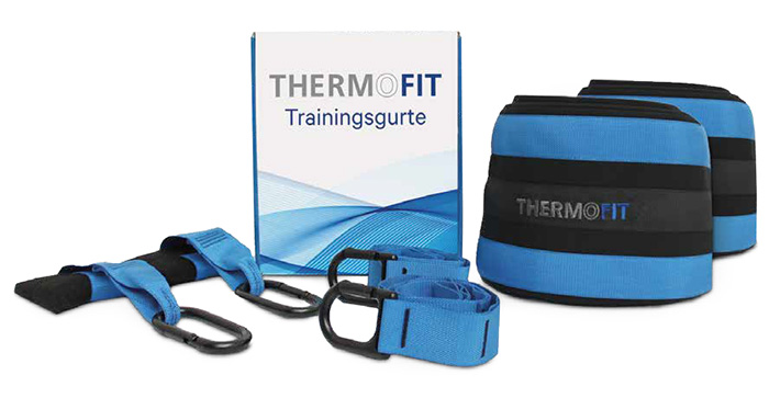 Trainingsgurte für die Thermofit Vibrationsplatte